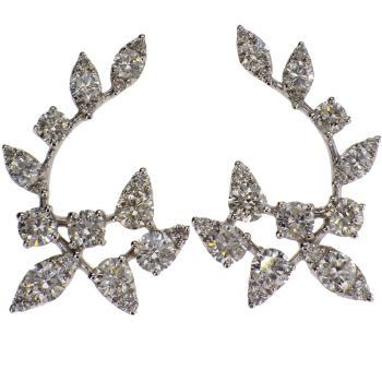 1.96CT Diamond Fashion Earrings In 18K White Gold/IDJ15187