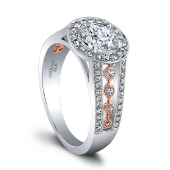 Jeff Cooper 0.38 ct Diamond Engagement Ring /ER1518/TT
