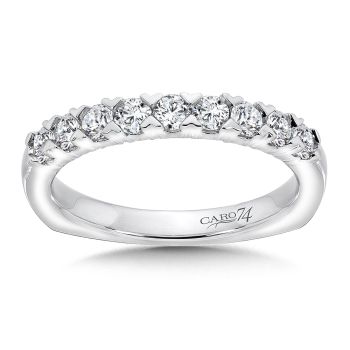 Diamond and 14K White Gold Wedding Ring (0.56ct. tw.) /CR513BW