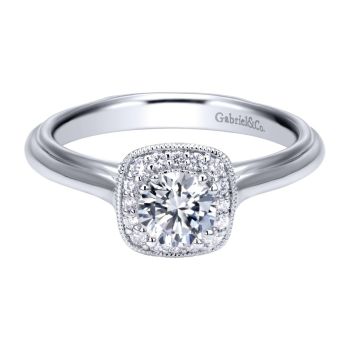 Cheap diamond engagement ring Gabriel & Co 