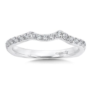 Diamond and 14K White Gold Wedding Ring (0.26ct. tw.) /CR506BW