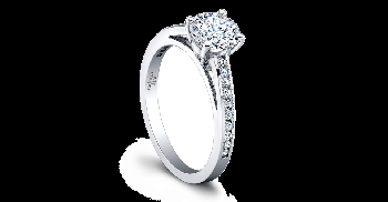 Jeff Cooper 0.20 ct Diamond Engagement Ring /ER3308