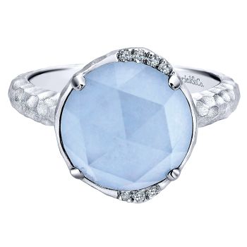 0.03 ct - Ladies' Ring
 925 Silver Diamond Lx Fashion /LR50567SV5LX-IGCD