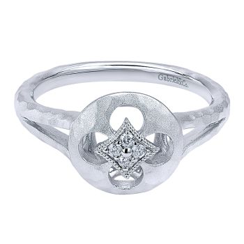 0.04 ct - Ladies' Ring
 925 Silver Diamond Fashion /LR50375SV5JJ-IGCD