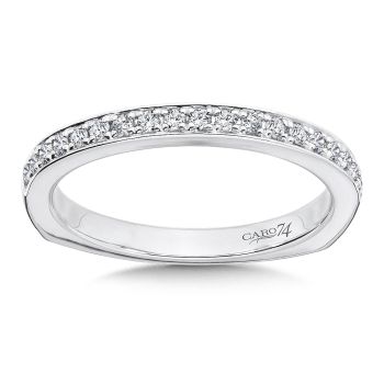Diamond and 14K White Gold Wedding Ring (0.17ct. tw.) /CR564BW
