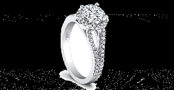 Jeff Cooper 0.41 ct Diamond Engagement Ring /ER1618