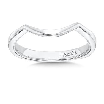 Wedding Band in 14K White Gold (0.01ct. tw.) /CR263BW