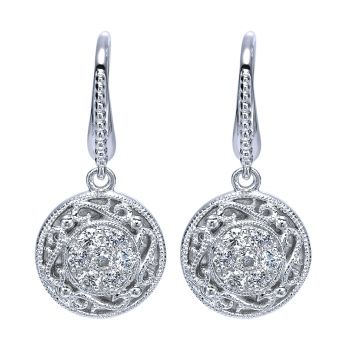 0.31 ct - Earrings
 925 Silver Diamond Drop /EG11614SV5JJ-IGCD