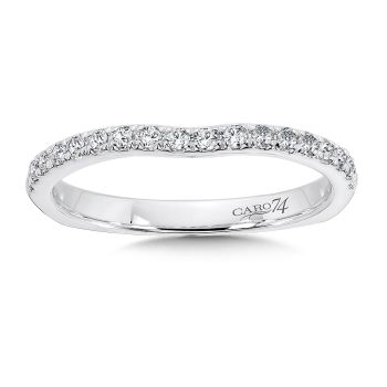 Diamond and 14K White Gold Wedding Ring (0.2ct. tw.) /CR503BW
