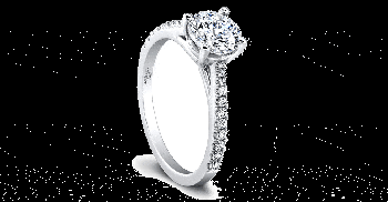 Jeff Cooper 0.16 ct Diamond Engagement Ring /ER1616