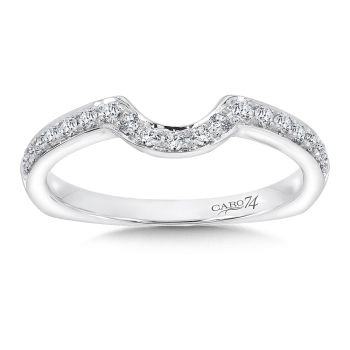 Diamond and 14K White Gold Wedding Ring (0.25ct. tw.) /CR471BW