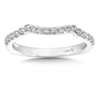 Diamond and 14K White Gold Wedding Ring (0.2ct. tw.) /CR625BW