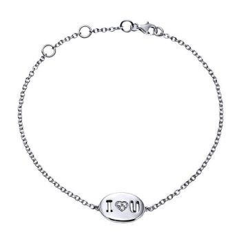 0.05 ct Diamond Chain Bracelet In Silver 925 TB3118SV5JJ