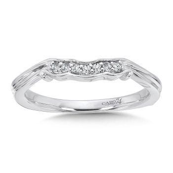 Diamond and 14K White Gold Wedding Ring (0.06ct. tw.) /CR563BW