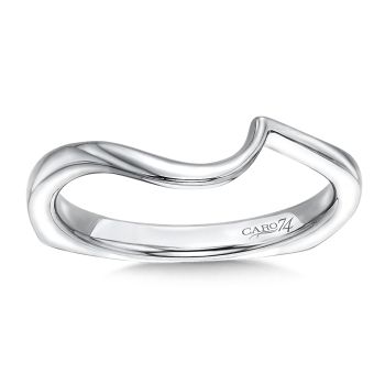 Wedding Band in 14K White Gold (0.01ct. tw.) /CR209BW