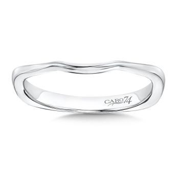 Wedding Band in 14K White Gold (0.01ct. tw.) /CR322BW