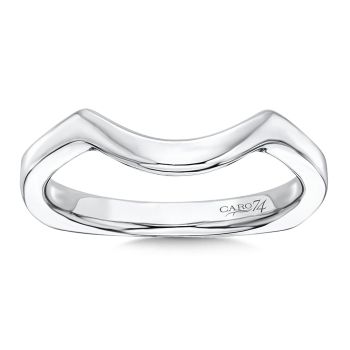 Wedding Band in 14K White Gold (0.01ct. tw.) /CR160BW