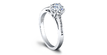 Jeff Cooper 0.14 ct Diamond Engagement Ring /ER3111