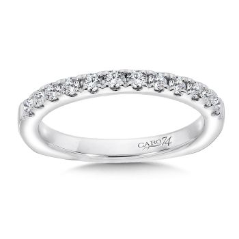 Diamond and 14K White Gold Wedding Ring (0.36ct. tw.) /CR476BW
