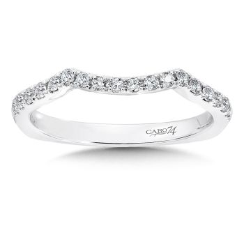 Diamond and 14K White Gold Wedding Ring (0.2ct. tw.) /CR630BW