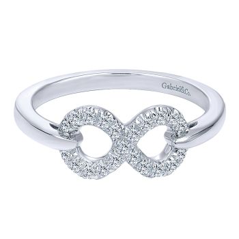 0.23 ct - Ladies' Ring
 925 Silver White Sapphire Fashion /LR50228SVJWS-IGCD