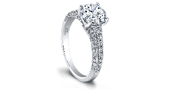 Jeff Cooper 0.38 ct Diamond Engagement Ring /ER1601/RD