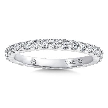 Eternity Band (Size 6.5) in 14K White Gold (0.76ct. tw.) /CR698BW-6.5