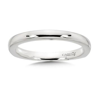 Wedding Band in 14K White Gold (0.01ct. tw.) /CR252BW