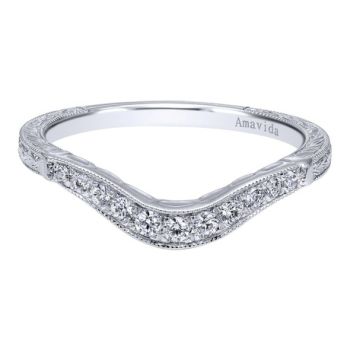 0.14 ct F-G SI Diamond Black Agate Fashion Ladie's Ring In 18K White Gold WB10031W83JJ