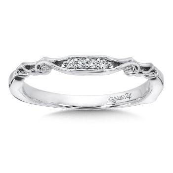 Diamond and 14K White Gold Wedding Ring (0.03ct. tw.) /CR551BW