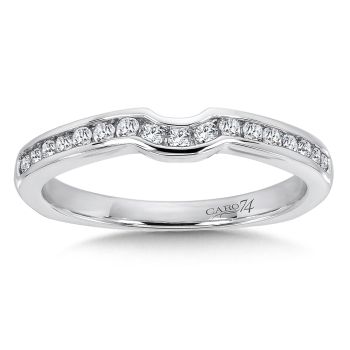 Diamond and 14K White Gold Wedding Ring (0.23ct. tw.) /CR559BW
