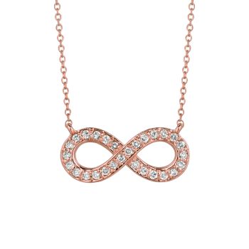 0.25ct Diamond infinity Necklace N5100.25PD