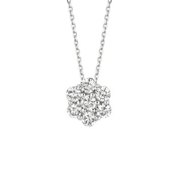 0.33ct Diamond flower Necklace N5156.05W