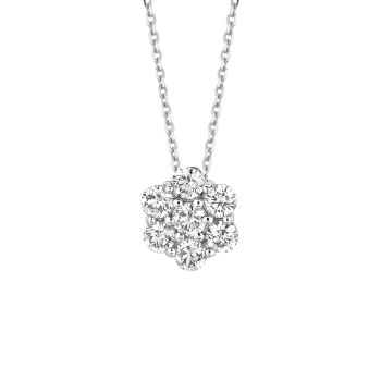 1.5ct Diamond flower Necklace N5156.20W