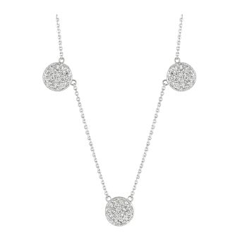 1.01ct Diamond round Necklace N5161WD