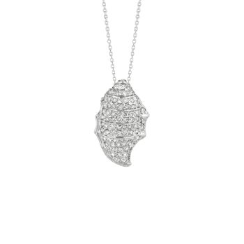 0.92ct Diamond shell Necklace N5184WD