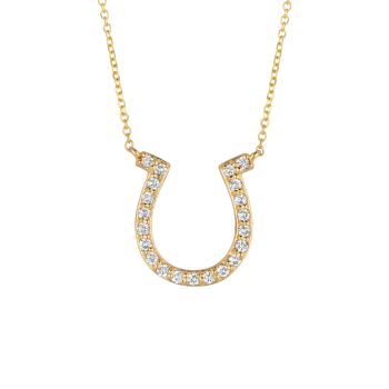 0.25ct Diamond horseshoe Necklace N5388.25YD