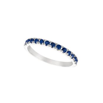 Sapphire Stackable Ring in 14K White Gold R5692WS