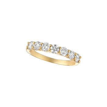 1.00 ct G-H SI2 Diamond ring In 14K Yellow Gold R7132-1YD
