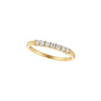 0.26 ct G-H SI2 Diamond ring In 14K Yellow Gold R7132.25YD