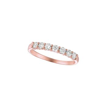 0.50 ct G-H SI2 Diamond ring In 14K Rose Gold R7132.50PD