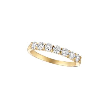 0.75 ct G-H SI2 Diamond ring In 14K Yellow Gold R7132.75YD