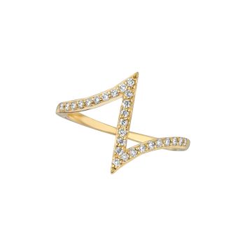 0.25 ct G-H Diamond ring In 14K Yellow Gold R7148YD