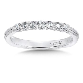 Diamond and 14K White Gold Wedding Ring (0.28ct. tw.) /CR583BW