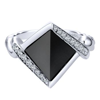 2.74 ct - Ladies' Ring
 925 Silver Multi Color Stones Fashion /LR50527SVJMC-IGCD