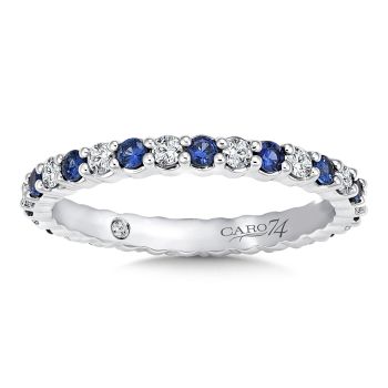 Eternity Band (Size 6.5) in 14K White Gold (0.376ct. tw.) /CR699BW-6.5