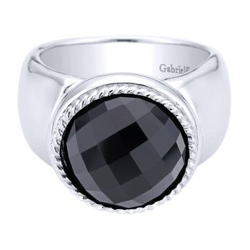 Onyx Fashion Ladie's Ring In Silver 925 LR6922SVJOX