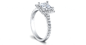 Jeff Cooper 0.40 ct Diamond Engagement Ring /ER1608/PR