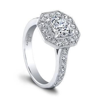 Jeff Cooper 0.65 ct Diamond Engagement Ring /ER1632/RD