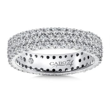 Eternity Band (Size 6.5) in 14K White Gold (1.58ct. tw.) /CR758BW-6.5